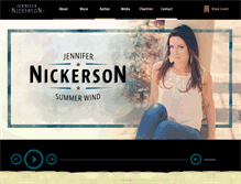 Tablet Screenshot of jennifernickerson.com